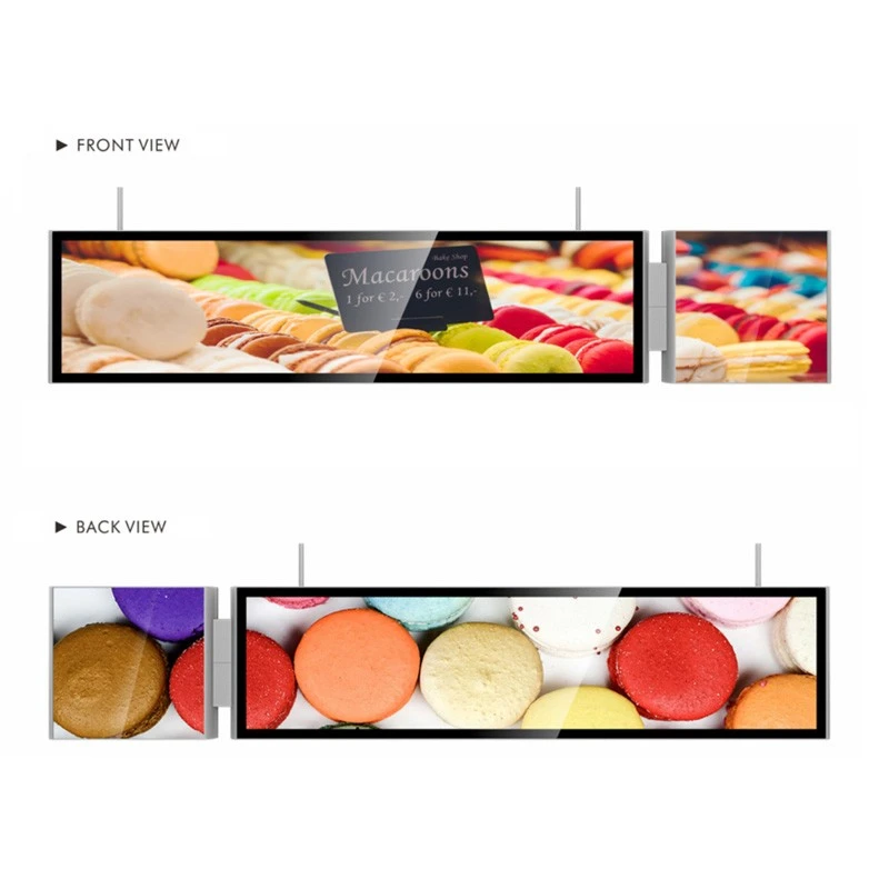 Icilangililo ca LCD ica ma inch 49 ne Kabokoshi ka Lubuuto -Ifilangililo fibili Ifyasuntinkanishiwa