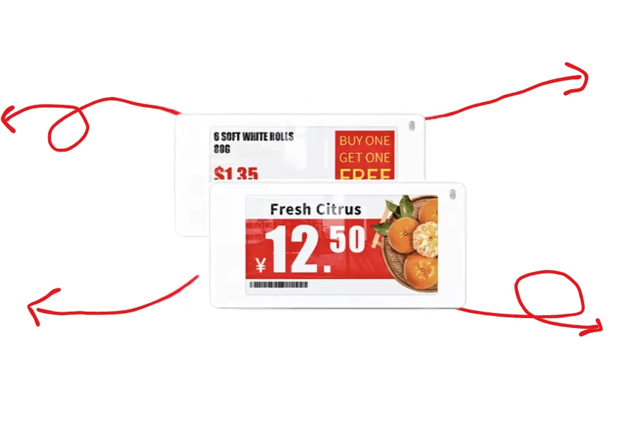 2.66-inch E-ink Electronic Paper Display use case